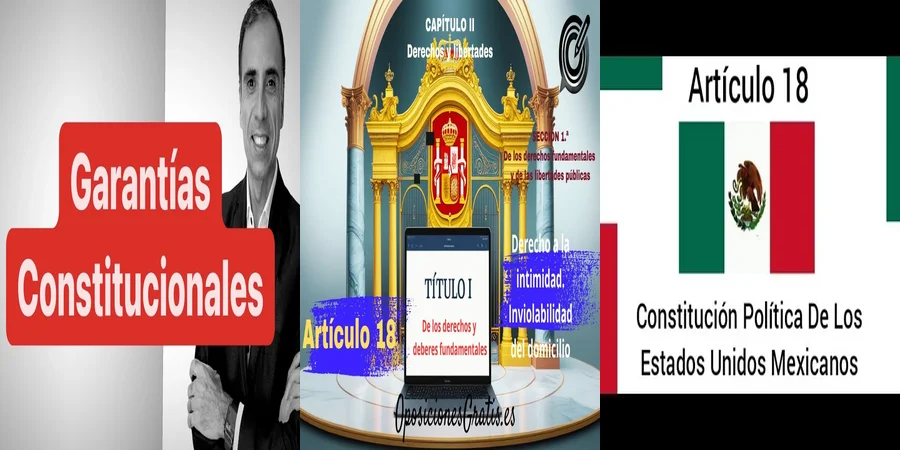 "Implicaciones del artículo 18 de la Constitución en México"