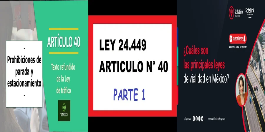 "Implicaciones del artículo 40 de la ley de tránsito en México"