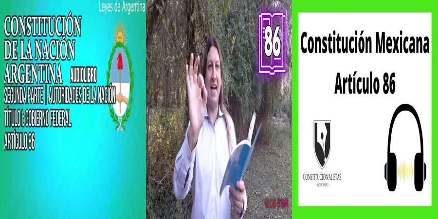 "Implicaciones del artículo 86 en la Constitución de México"