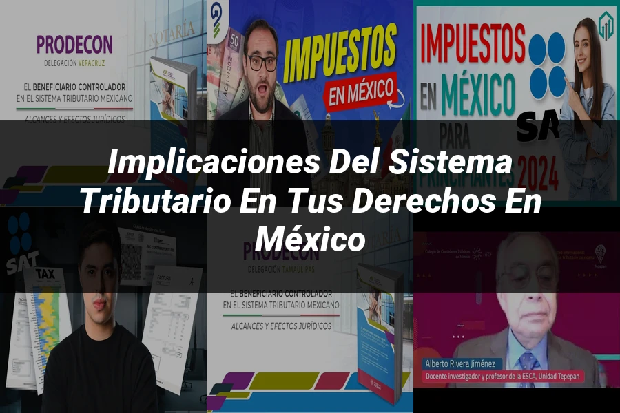 "Implicaciones del sistema tributario en tus derechos en México"