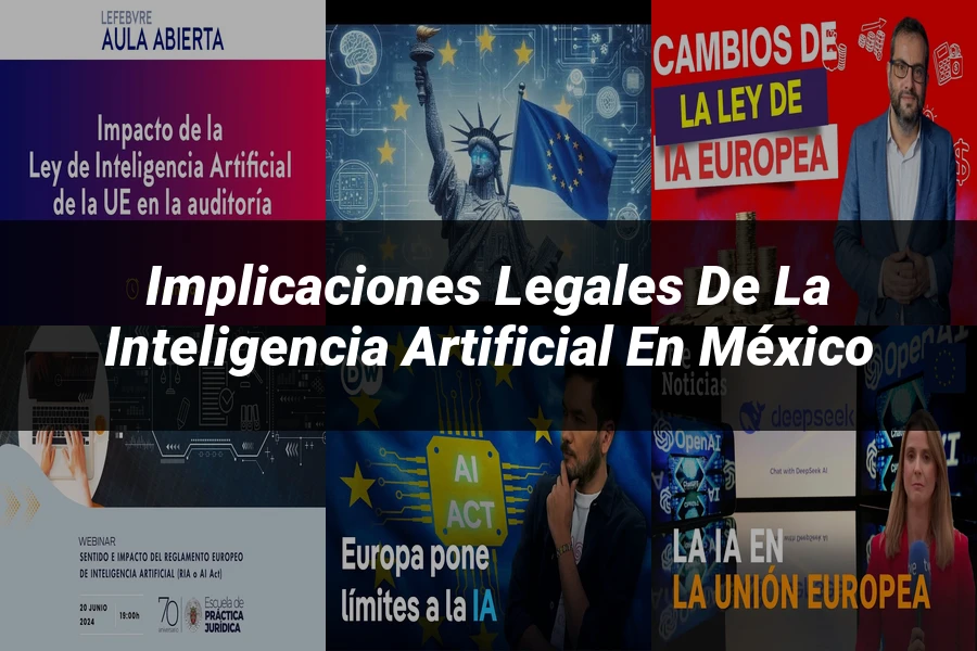 "Implicaciones legales de la inteligencia artificial en México"