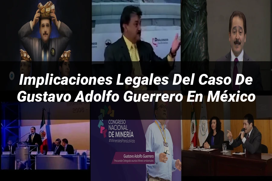 "Implicaciones legales del caso de Gustavo Adolfo Guerrero en México"
