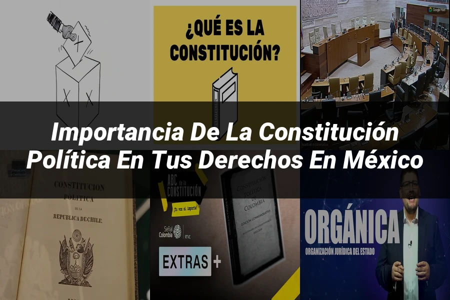 "Importancia de la Constitución Política en tus Derechos en México"
