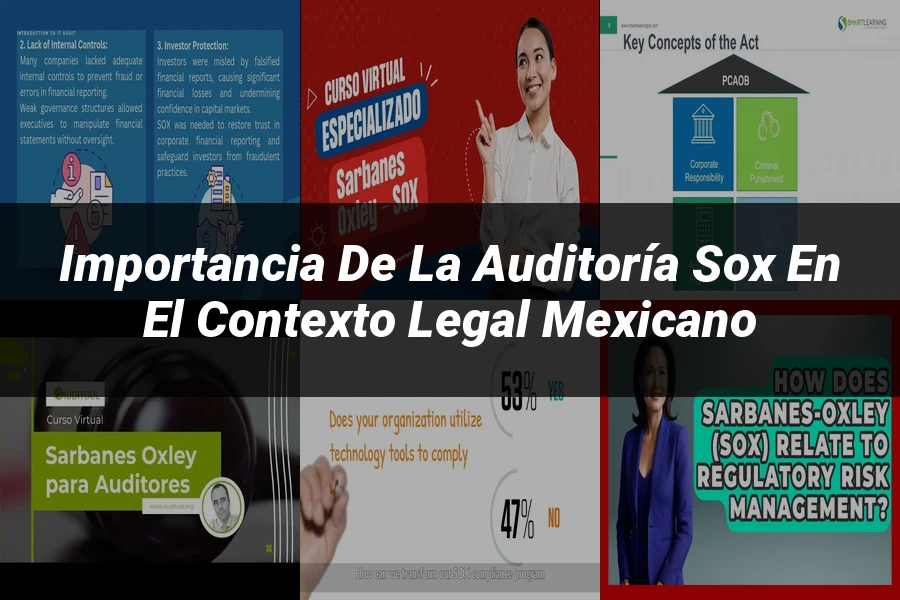 "Importancia de la auditoría SOX en el contexto legal mexicano"