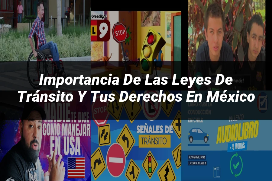 "Importancia de las leyes de tránsito y tus derechos en México"