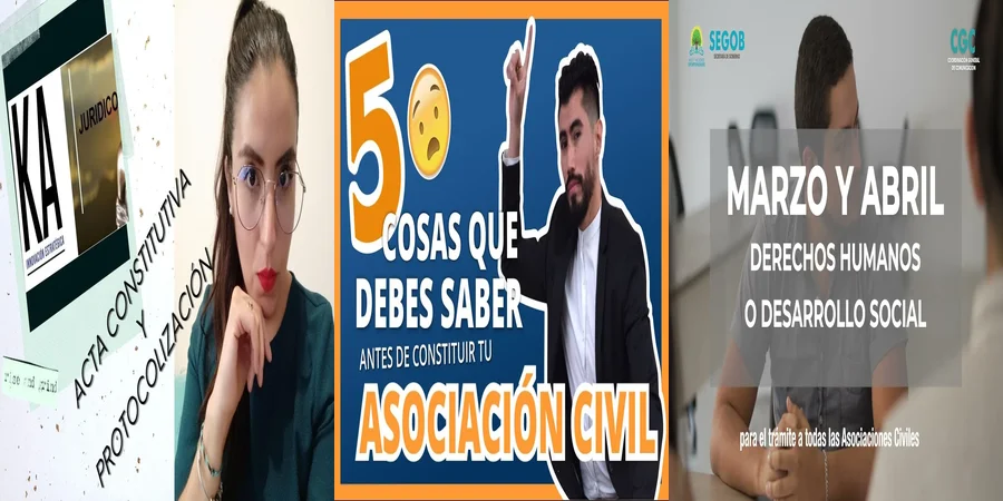 "Importancia del acta constitutiva de una asociación civil en México"