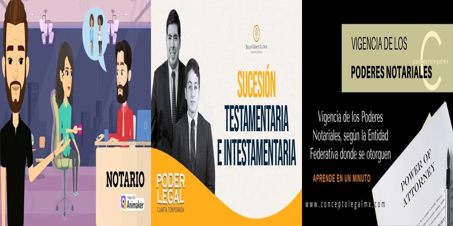 "Importancia del poder notarial en juicios sucesorios en México"