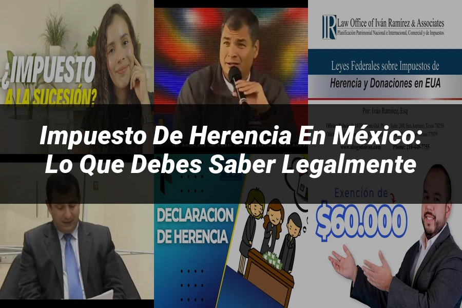 "Impuesto de Herencia en México: Lo Que Debes Saber Legalmente"