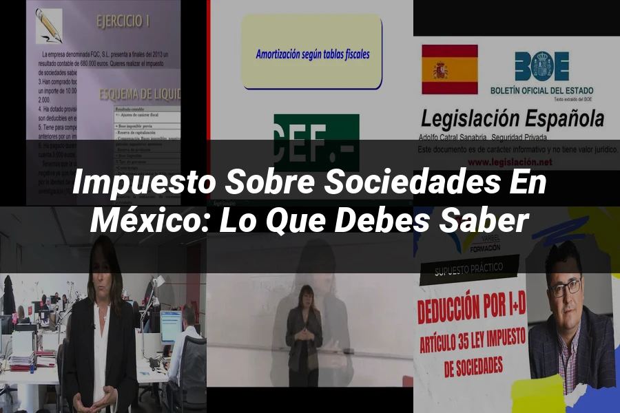 "Impuesto sobre Sociedades en México: Lo que Debes Saber"