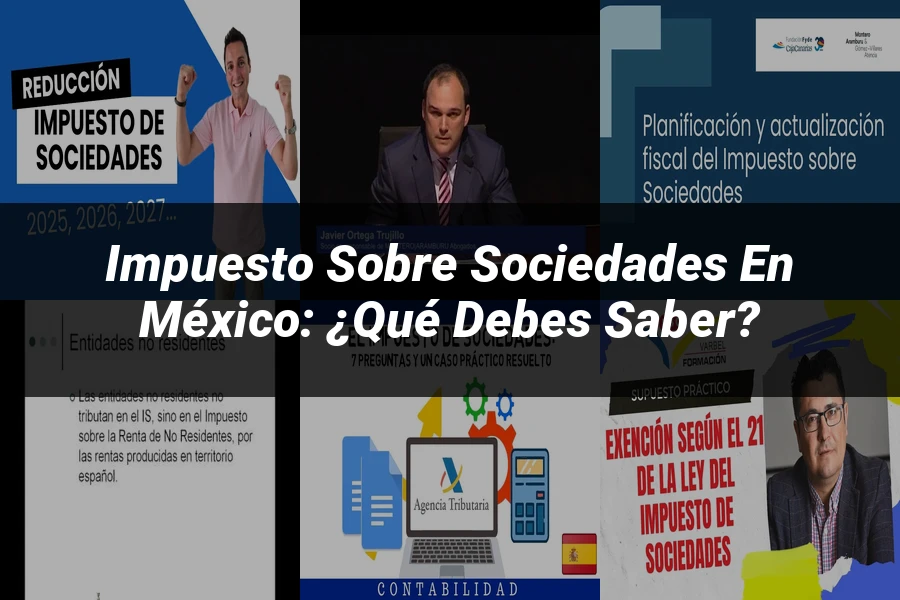 "Impuesto sobre Sociedades en México: ¿Qué Debes Saber?"