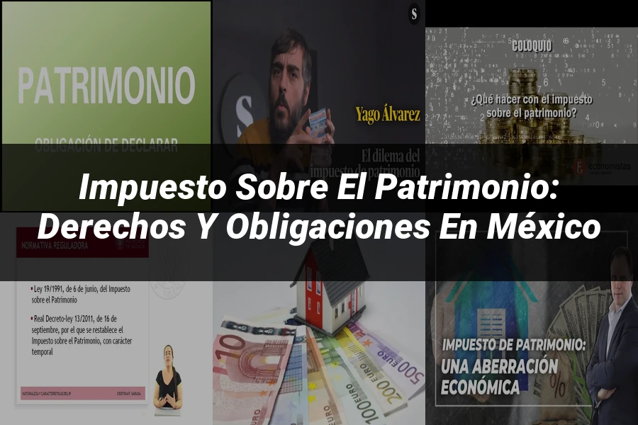 "Impuesto sobre el patrimonio: derechos y obligaciones en México"
