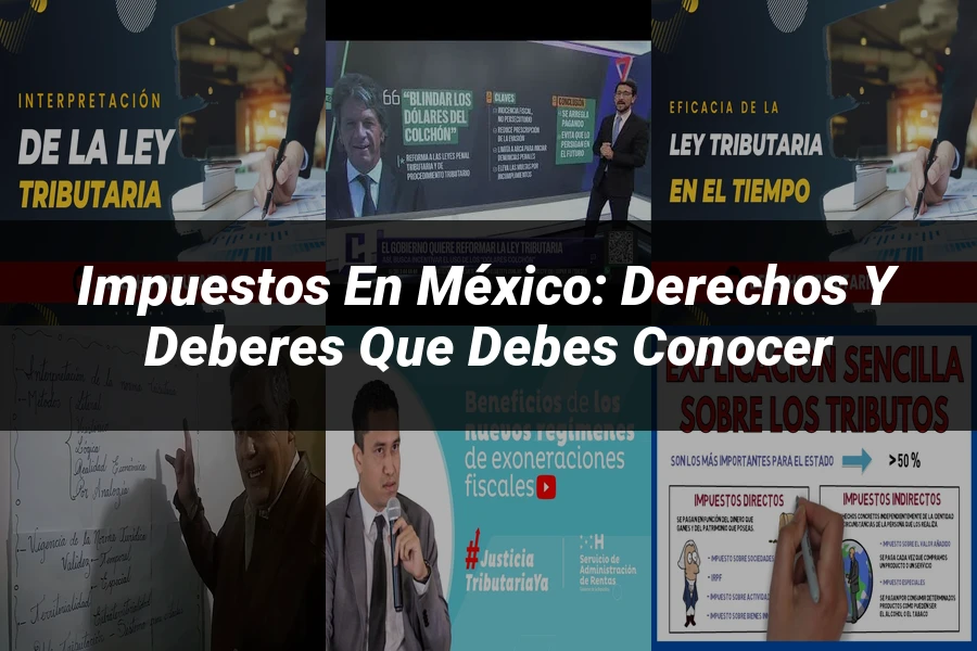 "Impuestos en México: Derechos y Deberes que Debes Conocer"