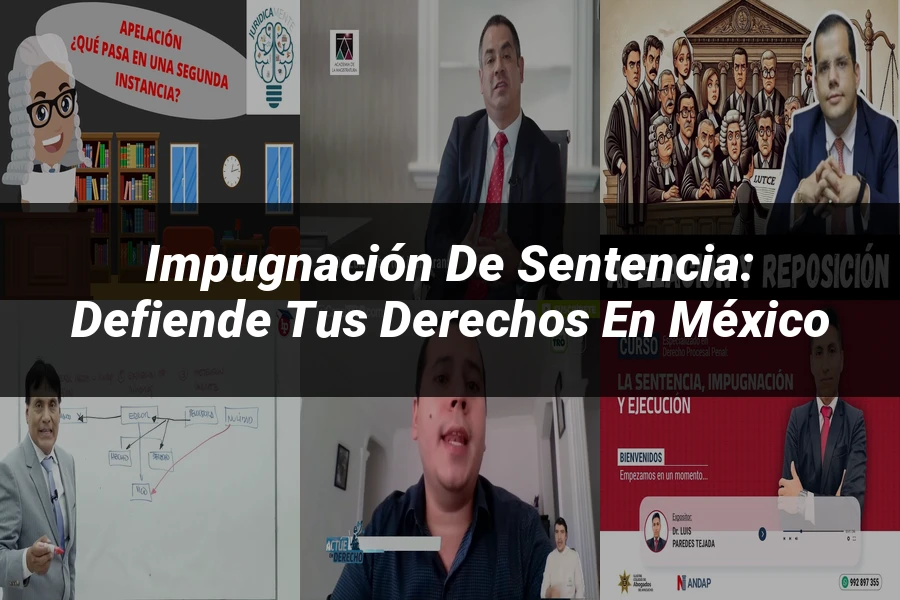 "Impugnación de sentencia: Defiende tus derechos en México"