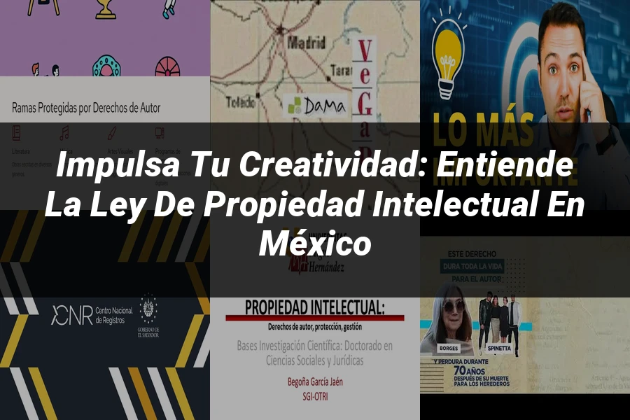 "Impulsa tu Creatividad: Entiende la Ley de Propiedad Intelectual en México