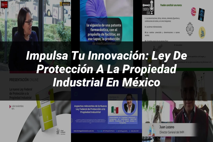 "Impulsa tu Innovación: Ley de Protección a la Propiedad Industrial en México"