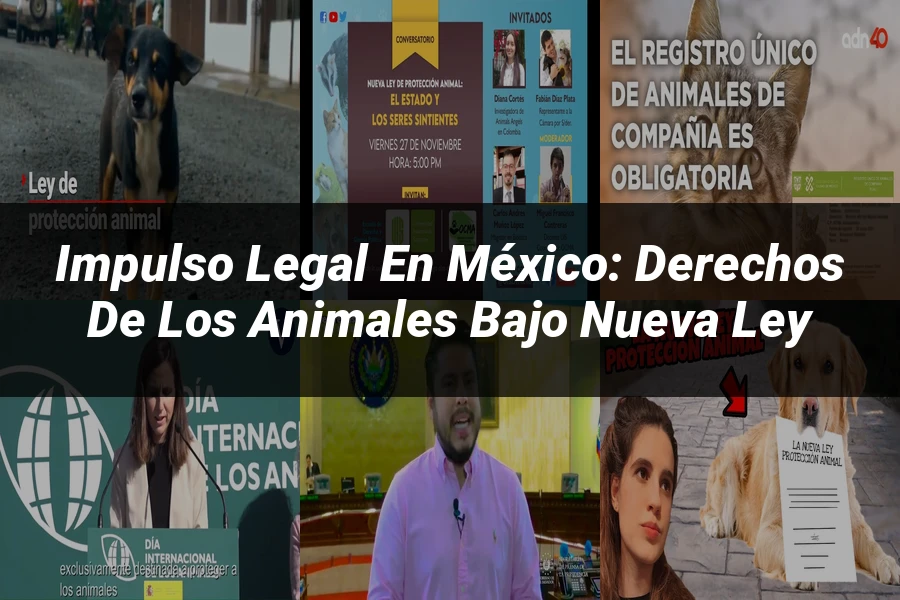 "Impulso Legal en México: Derechos de los Animales Bajo Nueva Ley"