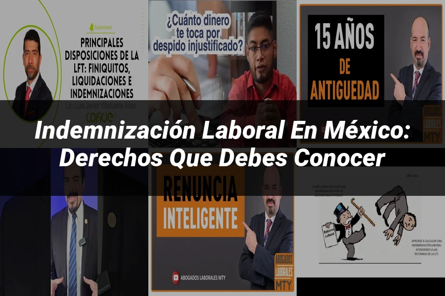 "Indemnización laboral en México: derechos que debes conocer"