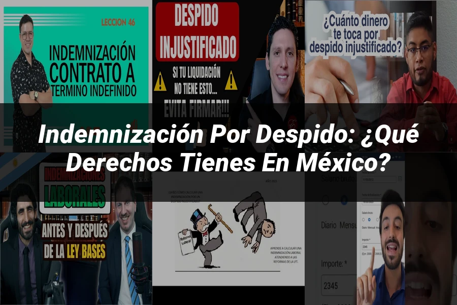 "Indemnización por Despido: ¿Qué Derechos Tienes en México?"