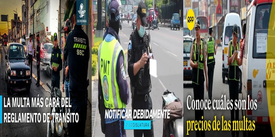 "Infracciones de tránsito en México: derechos y sanciones a considerar"