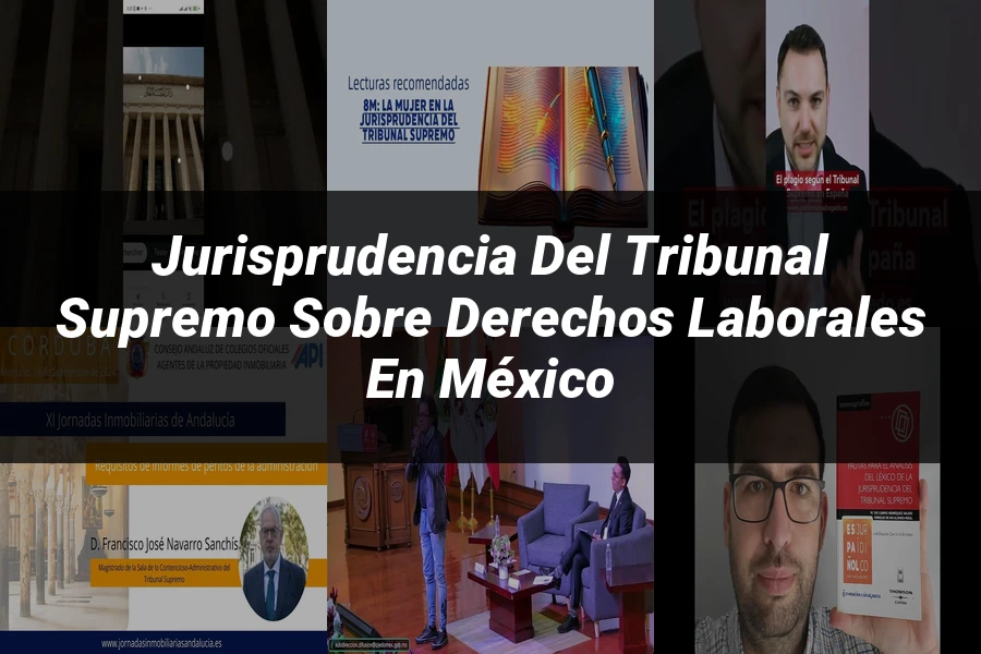 "Jurisprudencia del Tribunal Supremo sobre derechos laborales en México"