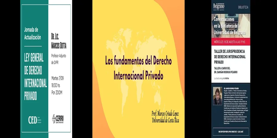 "Jurisprudencia en derecho internacional privado: casos en México"