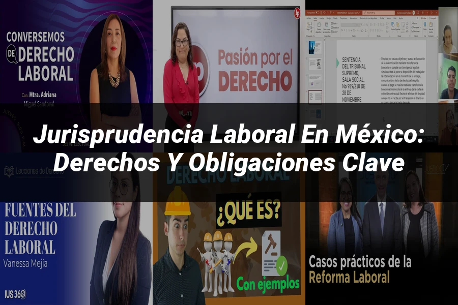"Jurisprudencia laboral en México: derechos y obligaciones clave"