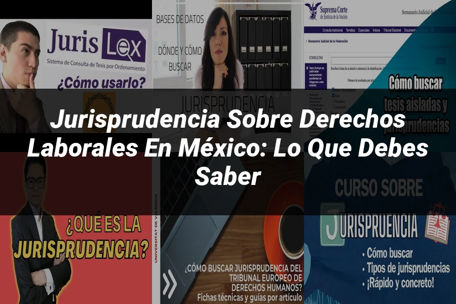 "Jurisprudencia sobre derechos laborales en México: lo que debes saber"