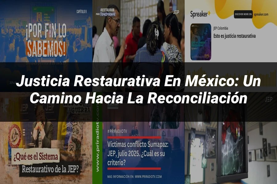 "Justicia Restaurativa en México: Un Camino hacia la Reconciliación"