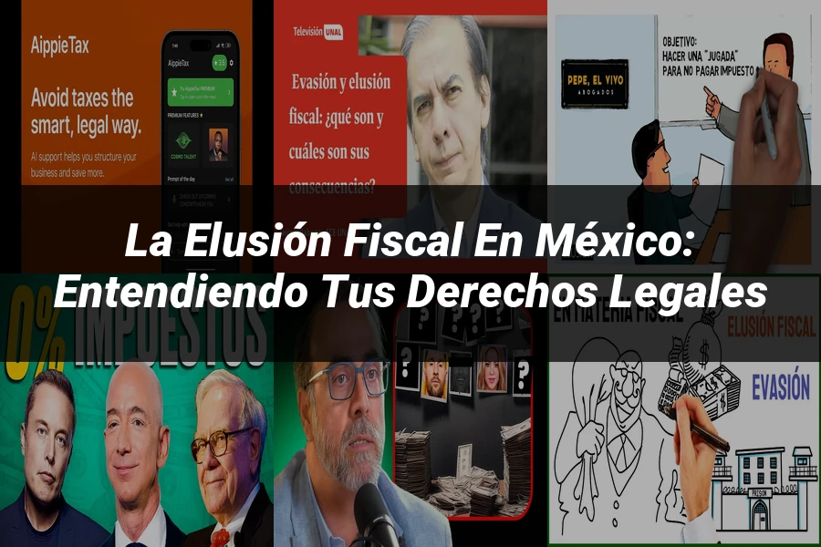 "La Elusión Fiscal en México: Entendiendo tus Derechos Legales"
