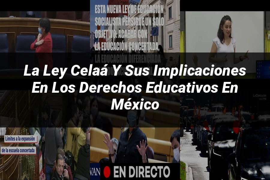 "La Ley Celaá y sus Implicaciones en los Derechos Educativos en México"