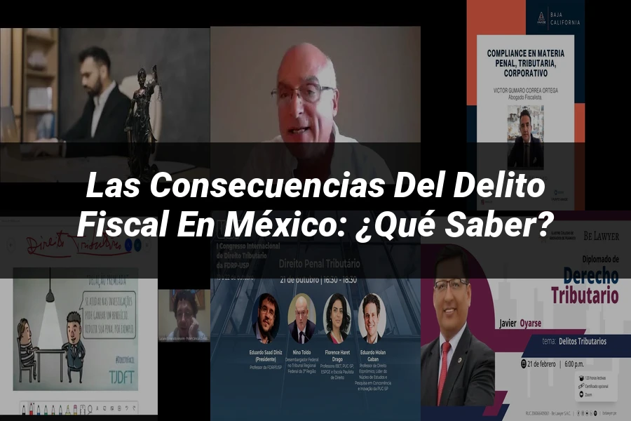 "Las Consecuencias del Delito Fiscal en México: ¿Qué Saber?"