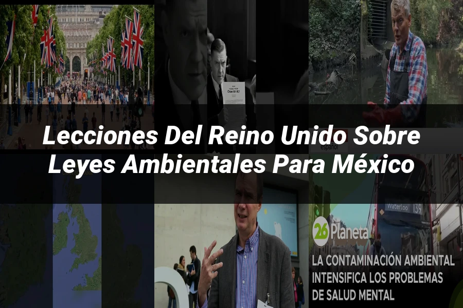"Lecciones del Reino Unido sobre leyes ambientales para México"