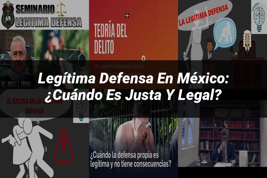 "Legítima Defensa en México: ¿Cuándo Es Justa y Legal?"