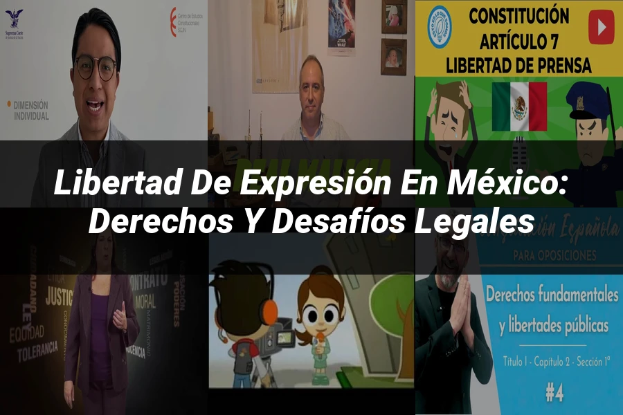"Libertad de expresión en México: derechos y desafíos legales"