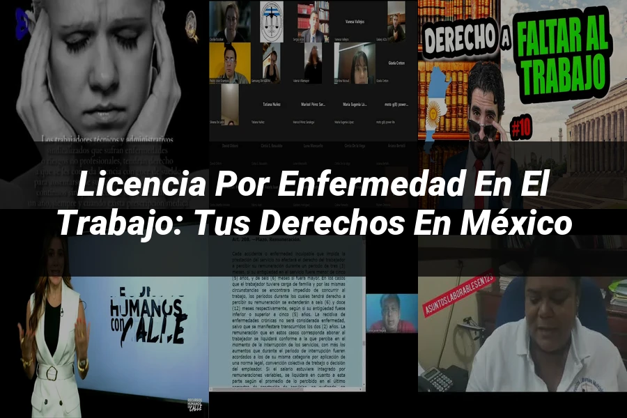 "Licencia por Enfermedad en el Trabajo: Tus Derechos en México"
