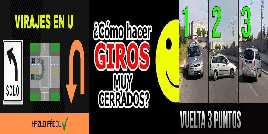 "Lo Que Debes Saber Sobre el Giro en U en las Leyes de Tránsito en México"