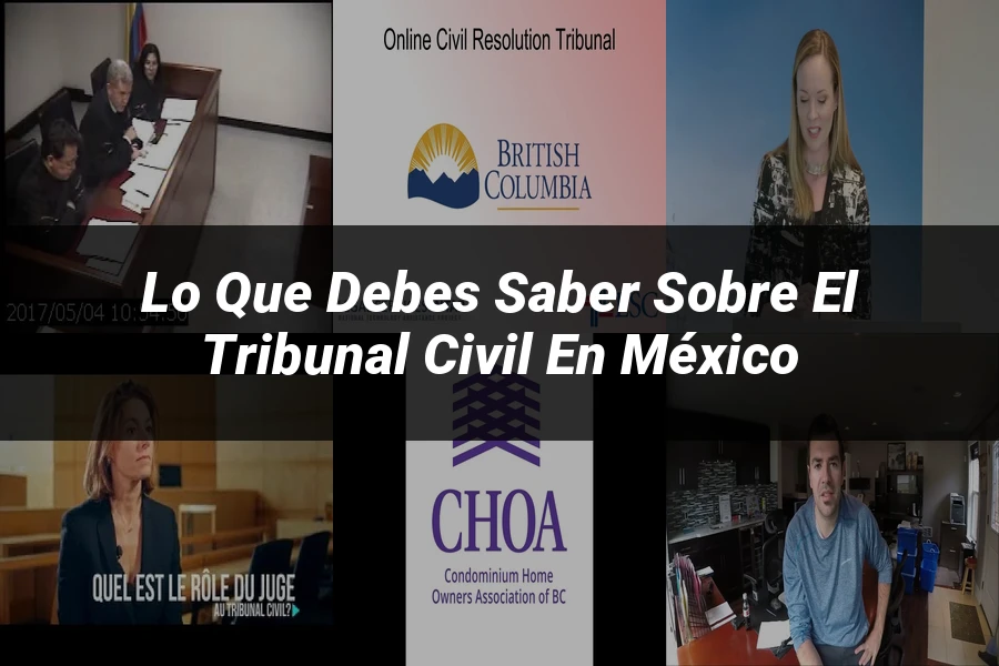 "Lo Que Debes Saber Sobre el Tribunal Civil en México"