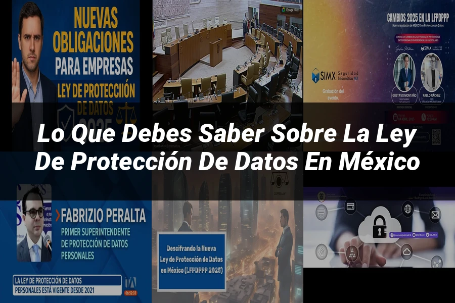 "Lo Que Debes Saber Sobre la Ley de Protección de Datos en México"