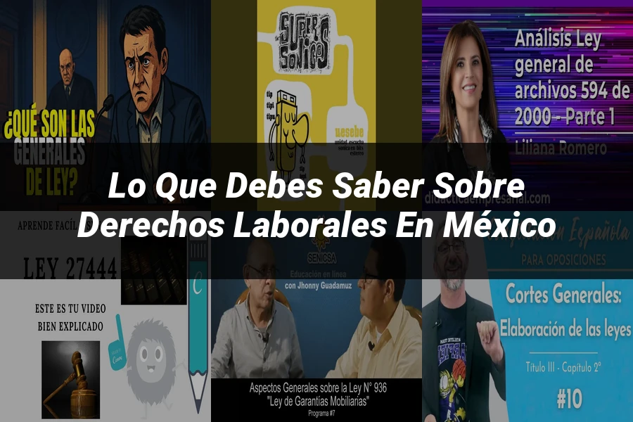 "Lo Que Debes Saber sobre Derechos Laborales en México"