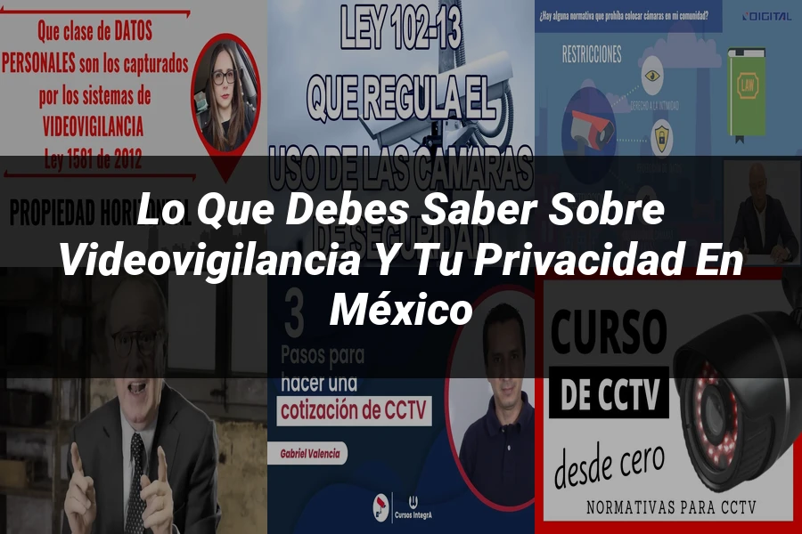 "Lo Que Debes Saber sobre Videovigilancia y Tu Privacidad en México"
