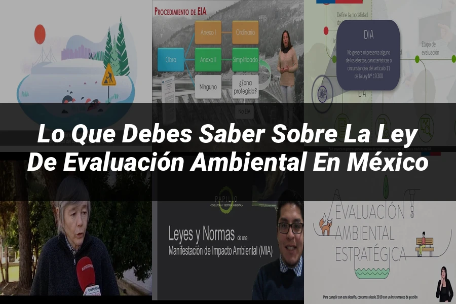 "Lo Que Debes Saber sobre la Ley de Evaluación Ambiental en México"
