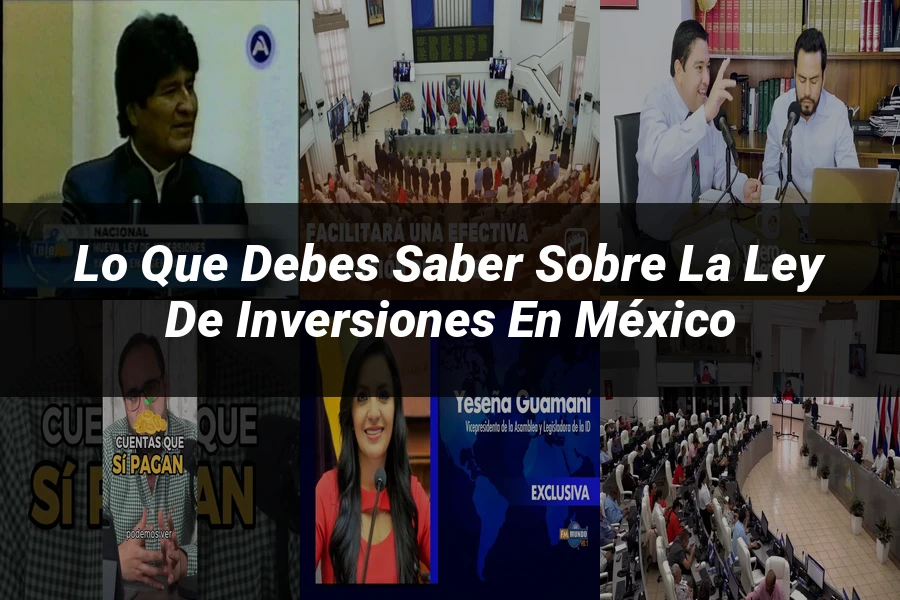 "Lo Que Debes Saber sobre la Ley de Inversiones en México"