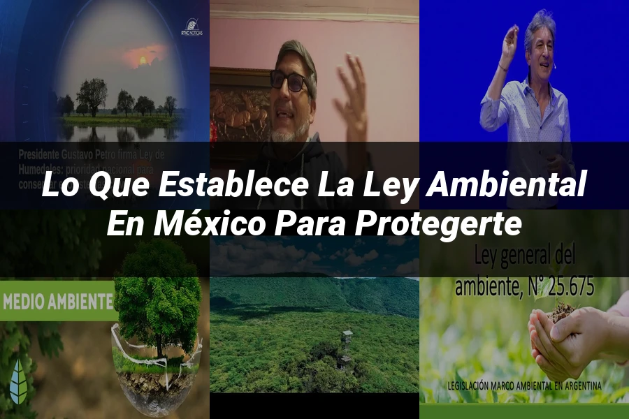 "Lo Que Establece la Ley Ambiental en México para Protegerte"