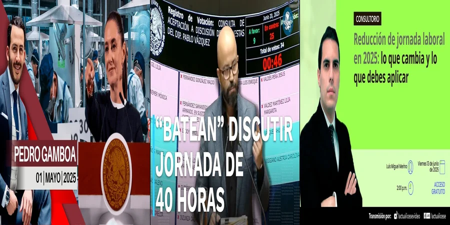 "Lo que Cambia en la Jornada Laboral con la Nueva Ley en México"