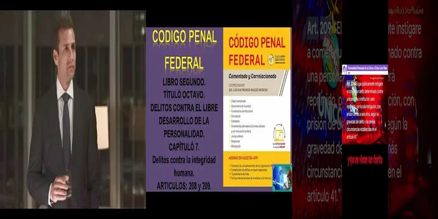 "Lo que Debes Saber del Artículo 209 del Código Penal en México"