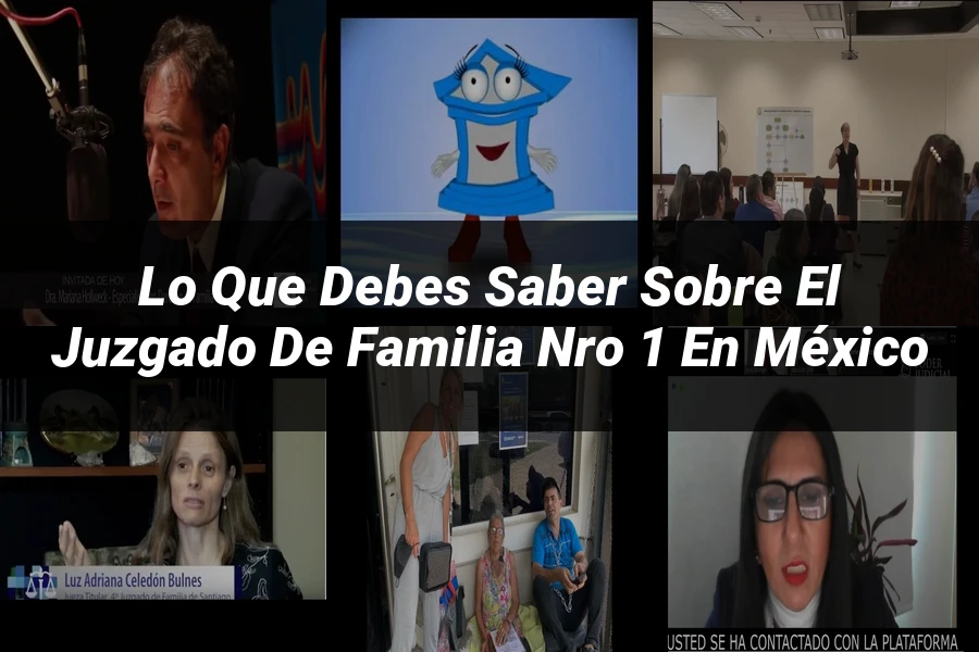"Lo que Debes Saber sobre el Juzgado de Familia Nro 1 en México"