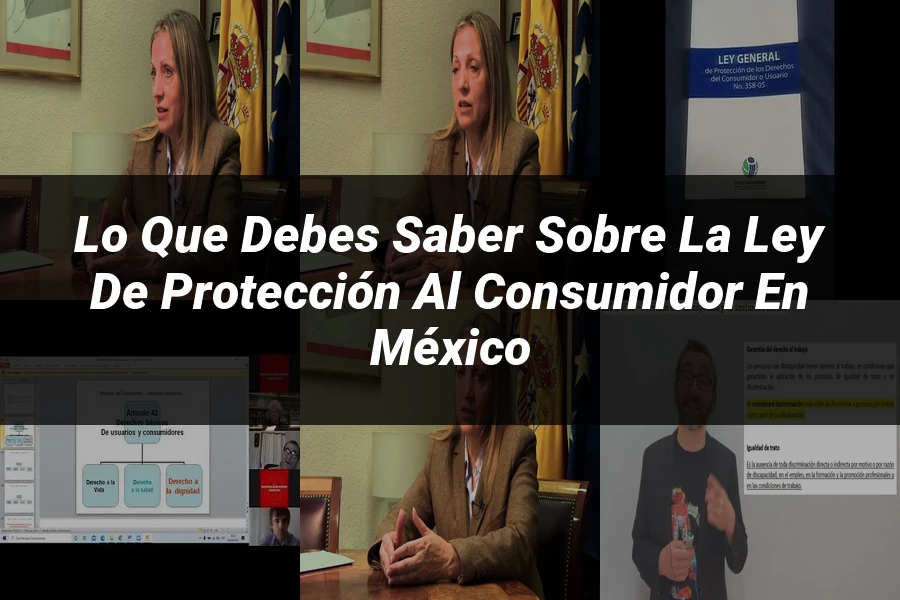 "Lo que Debes Saber sobre la Ley de Protección al Consumidor en México"