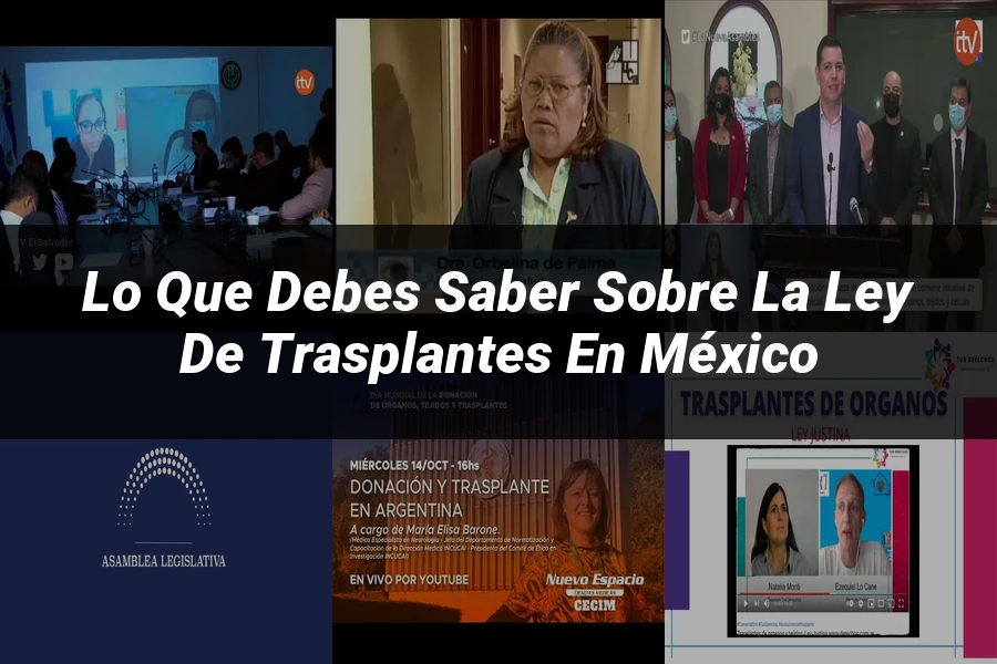 "Lo que Debes Saber sobre la Ley de Trasplantes en México"