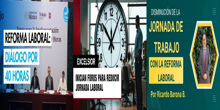"Lo que cambia la reforma laboral sobre horas de trabajo en México"