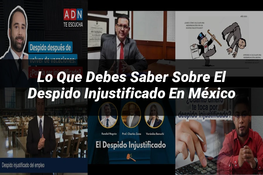 "Lo que debes saber sobre el despido injustificado en México"